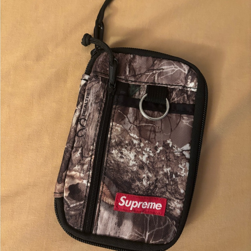 Supreme Camouflage Small Zip Pouch